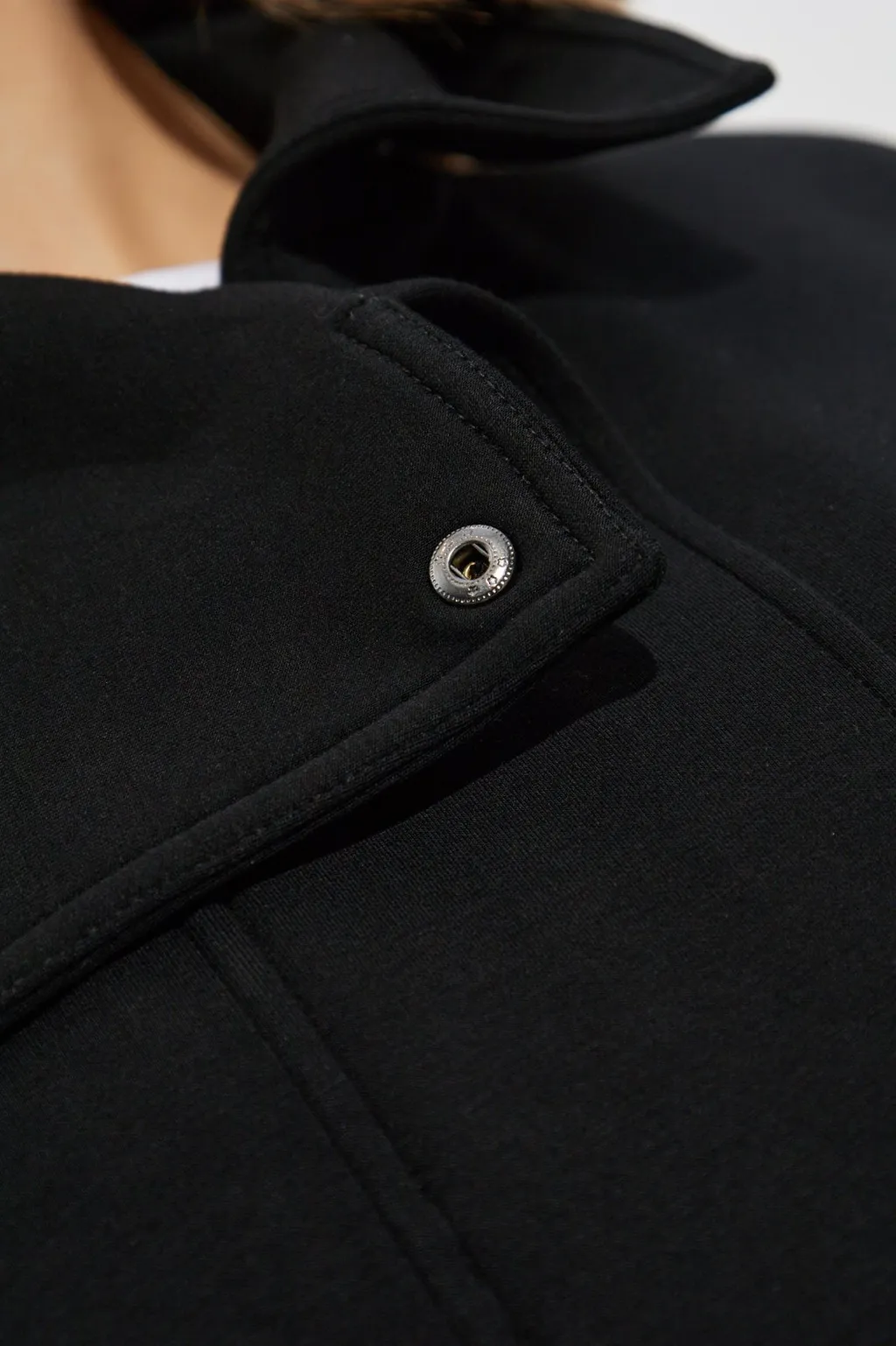 Jacket With Stand Up Collar