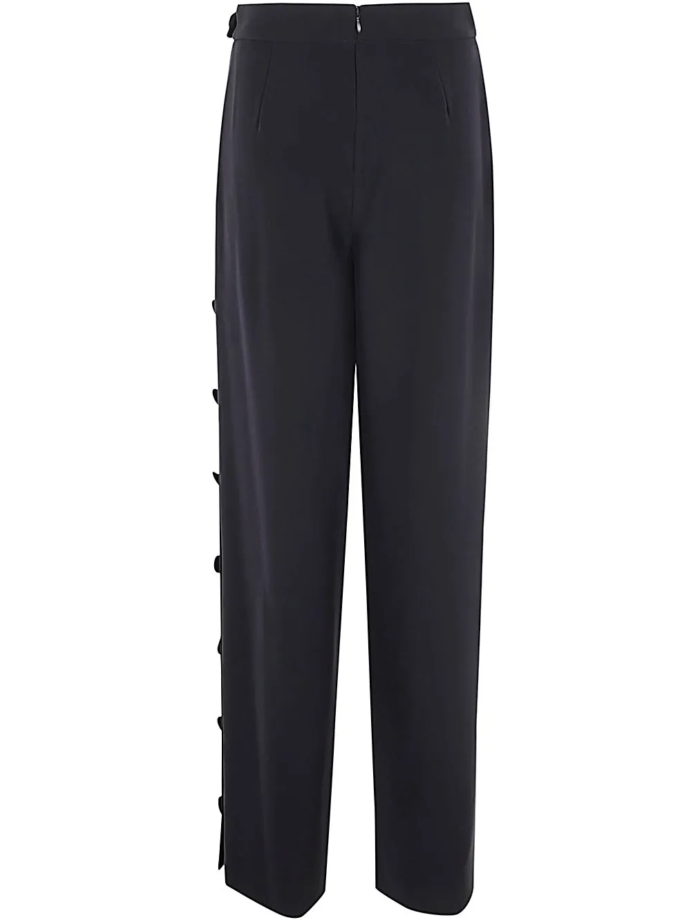 Pleated Wide Leg Trousers