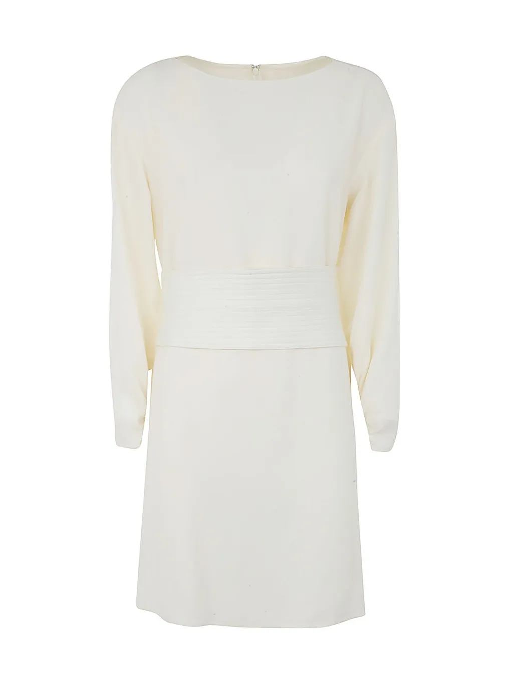 Belted Long-Sleeved Dress