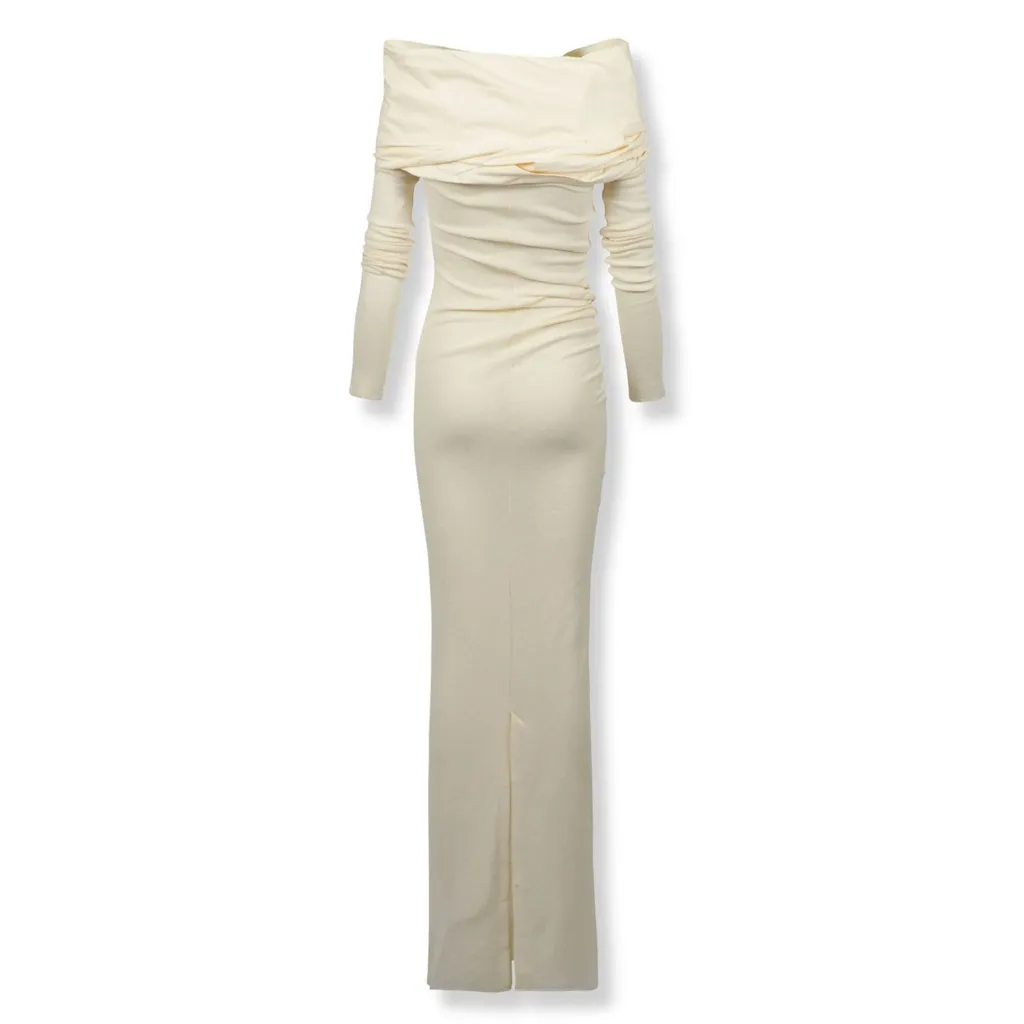 Draped Maxi Dress