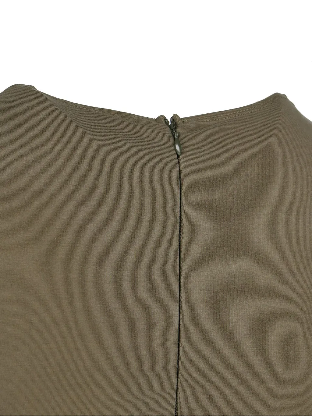 Long-Sleeved Crewneck Dress