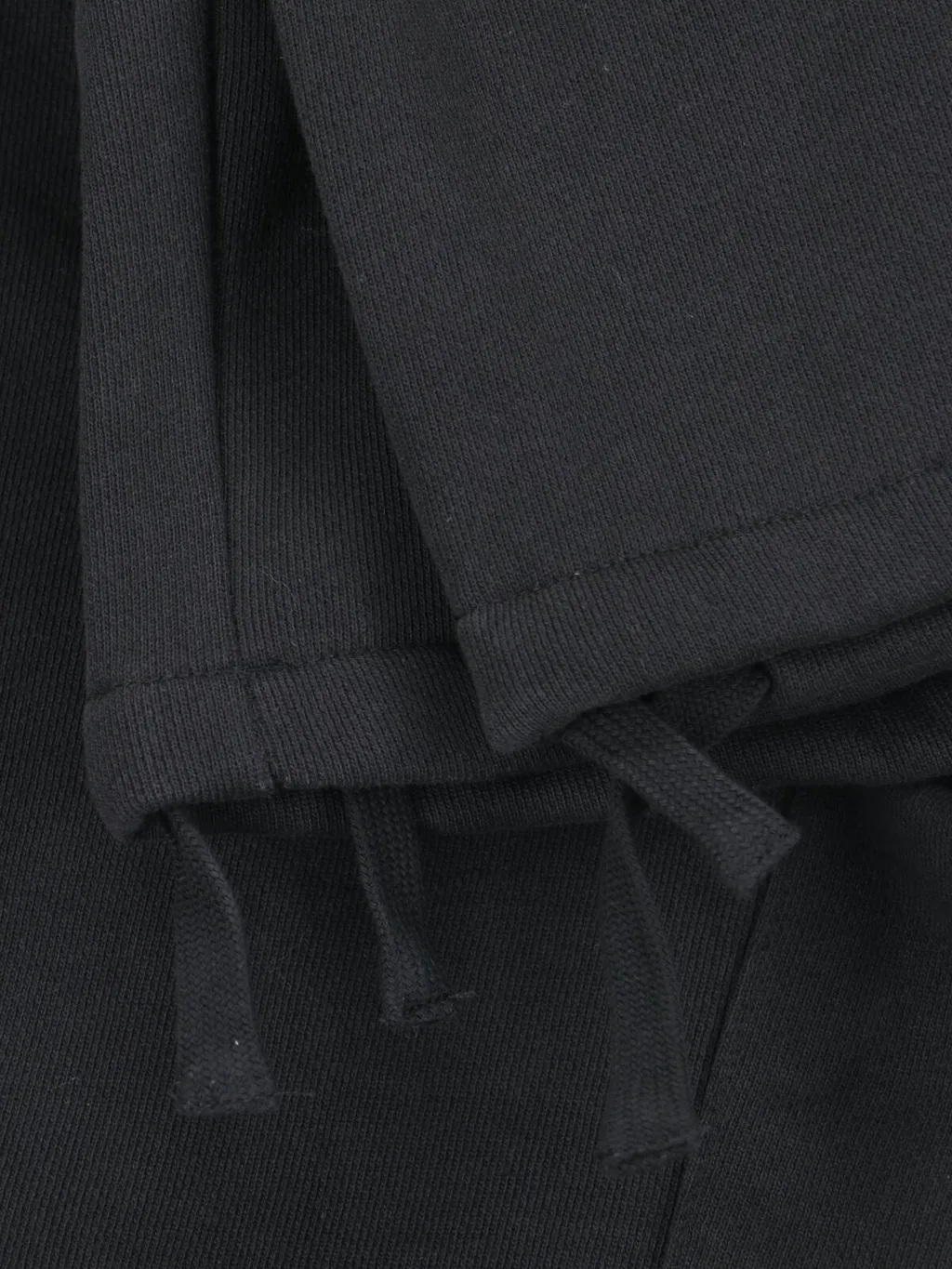 Wide-Leg Drawstring Cargo Trousers