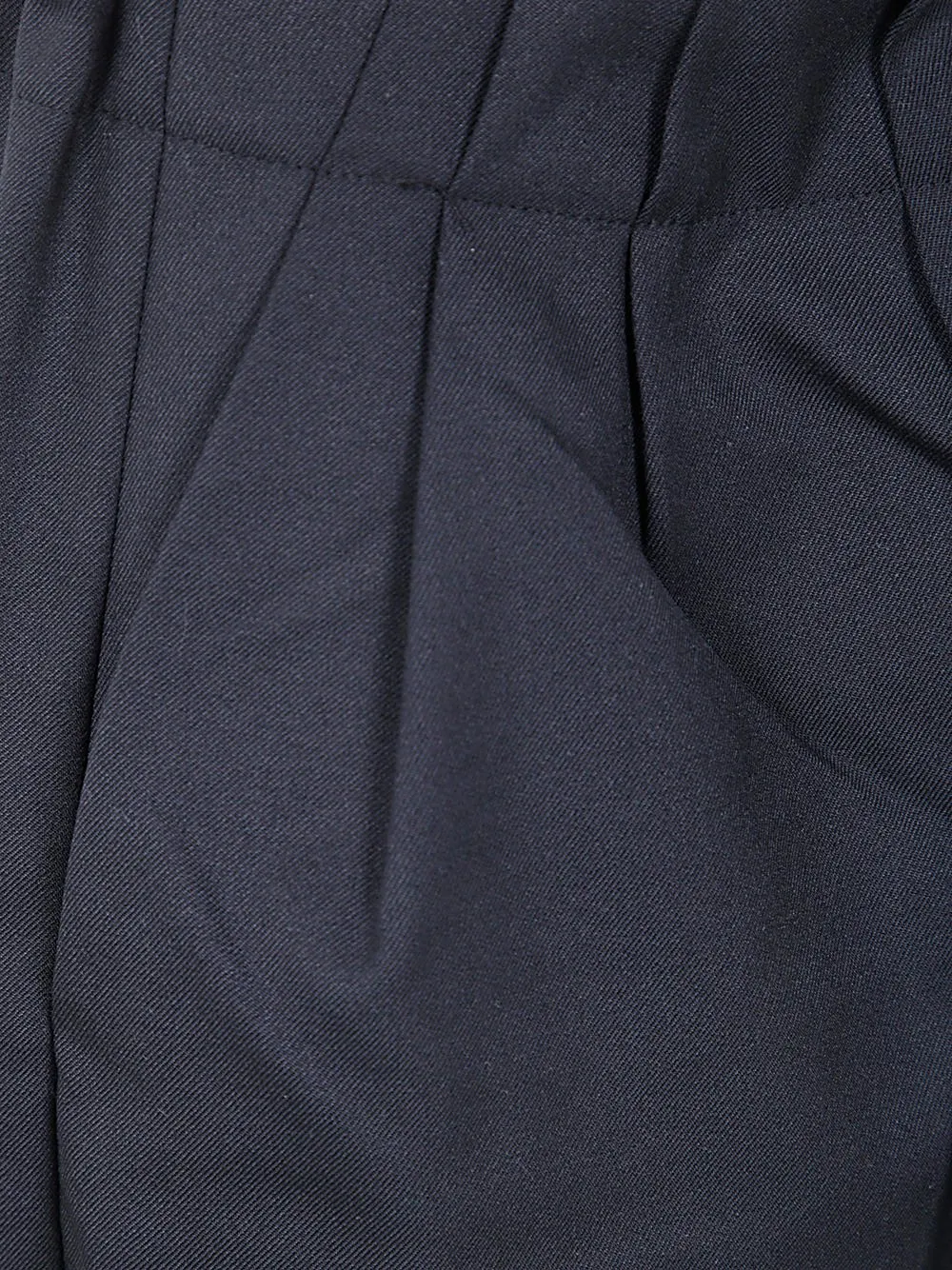Pleated Wide-Leg Pants