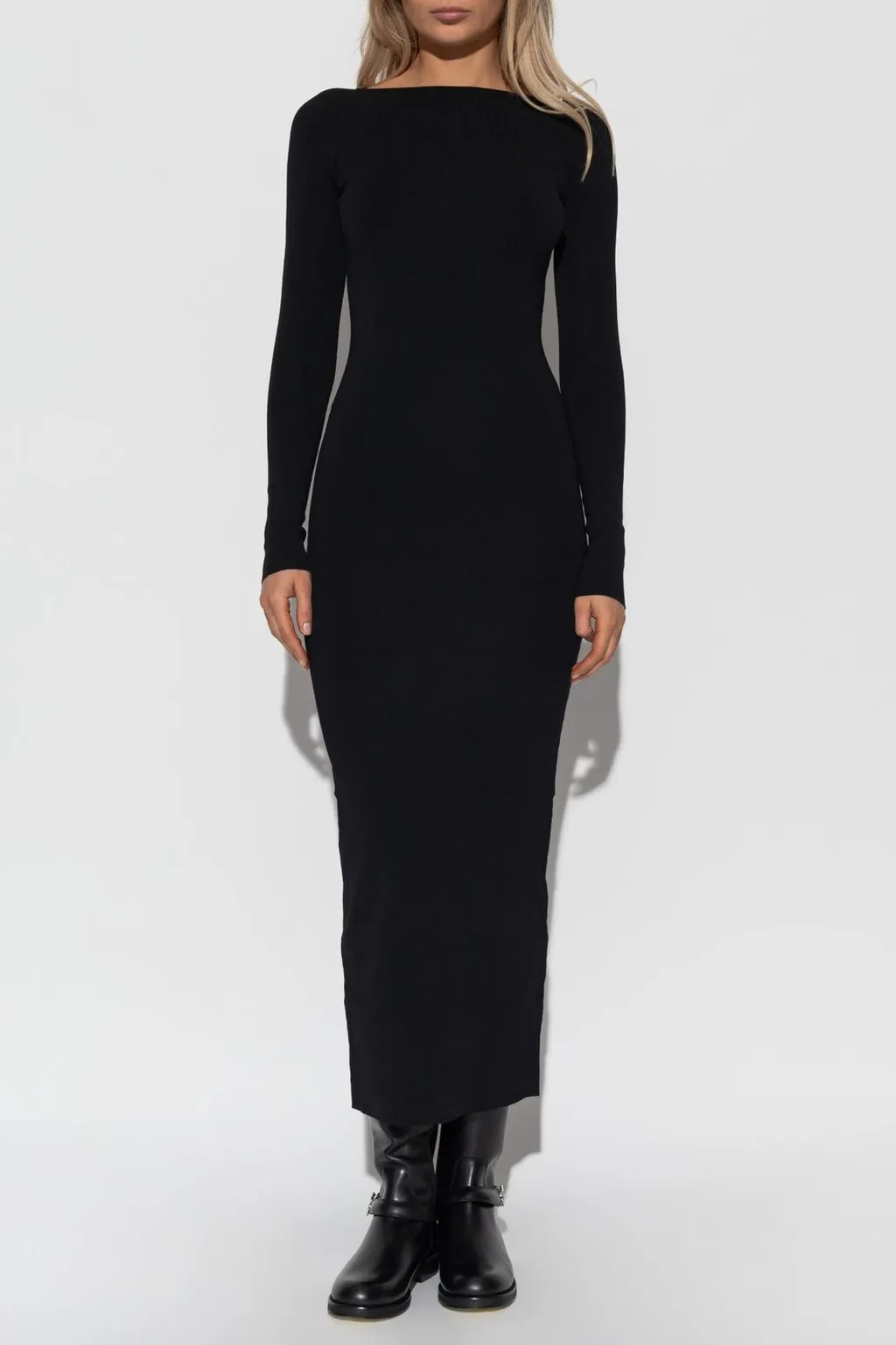 Long-Sleeved Pencil Dress