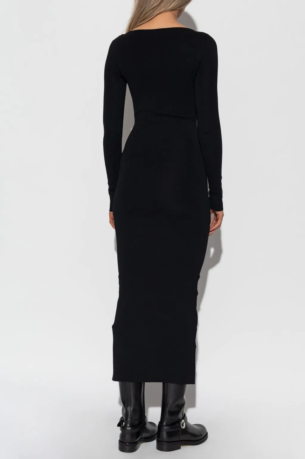 Long-Sleeved Pencil Dress