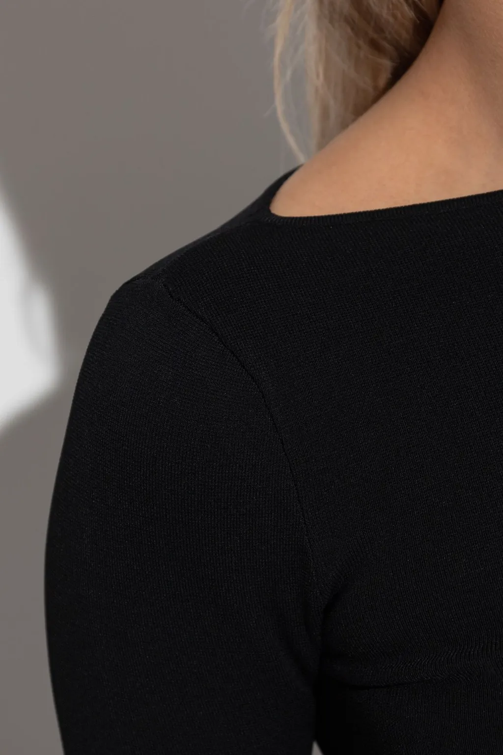 Long-Sleeved Pencil Dress