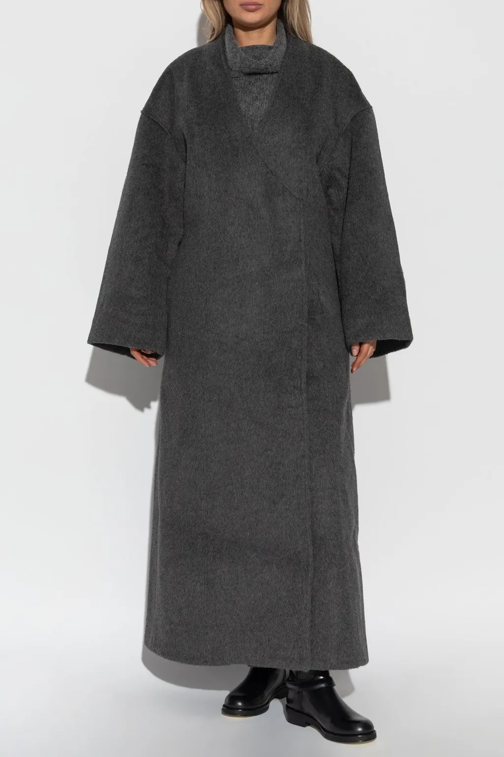 V-Neck Long Coat