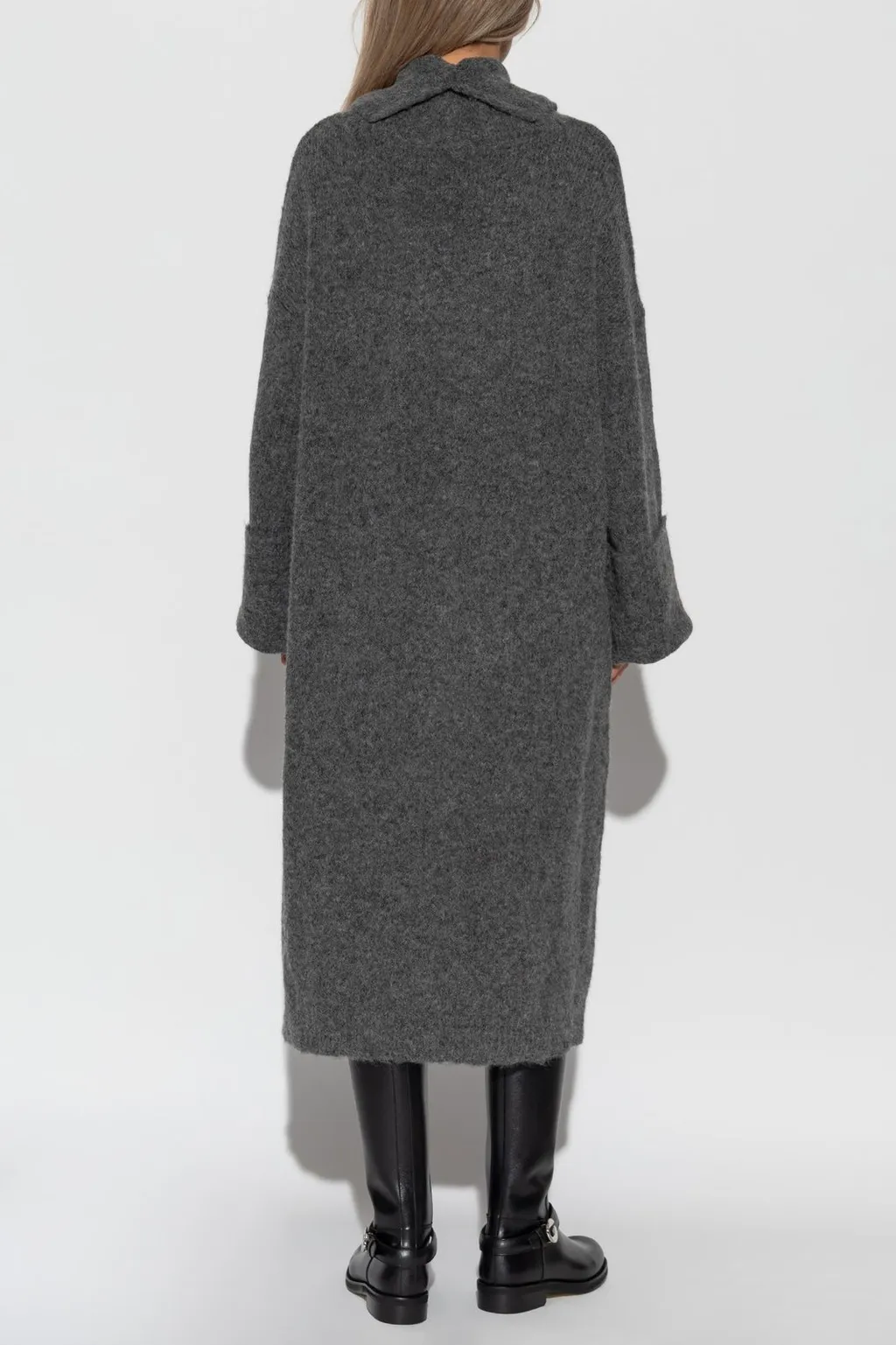 Turtleneck Midi Dress