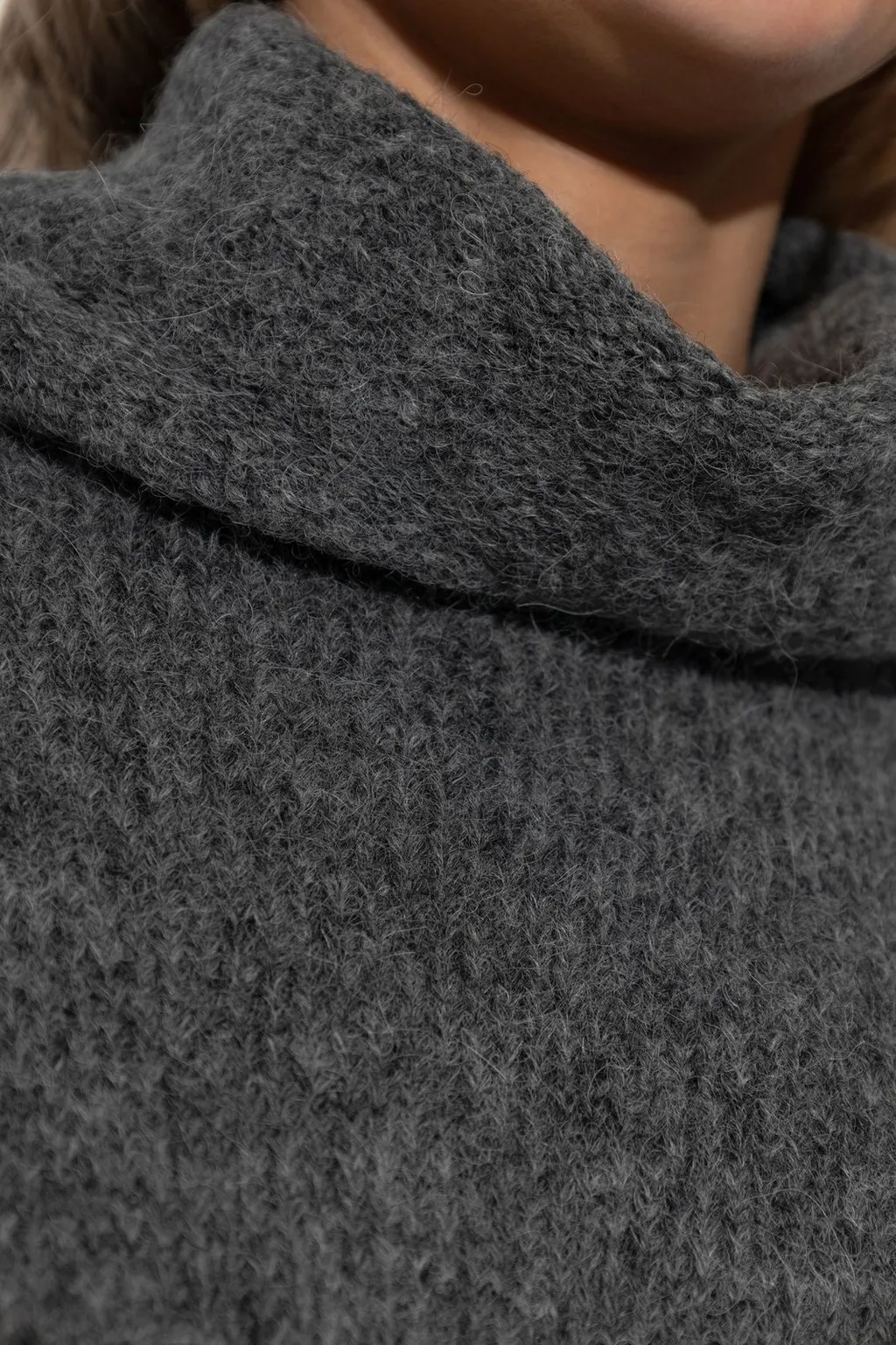 Turtleneck Midi Dress