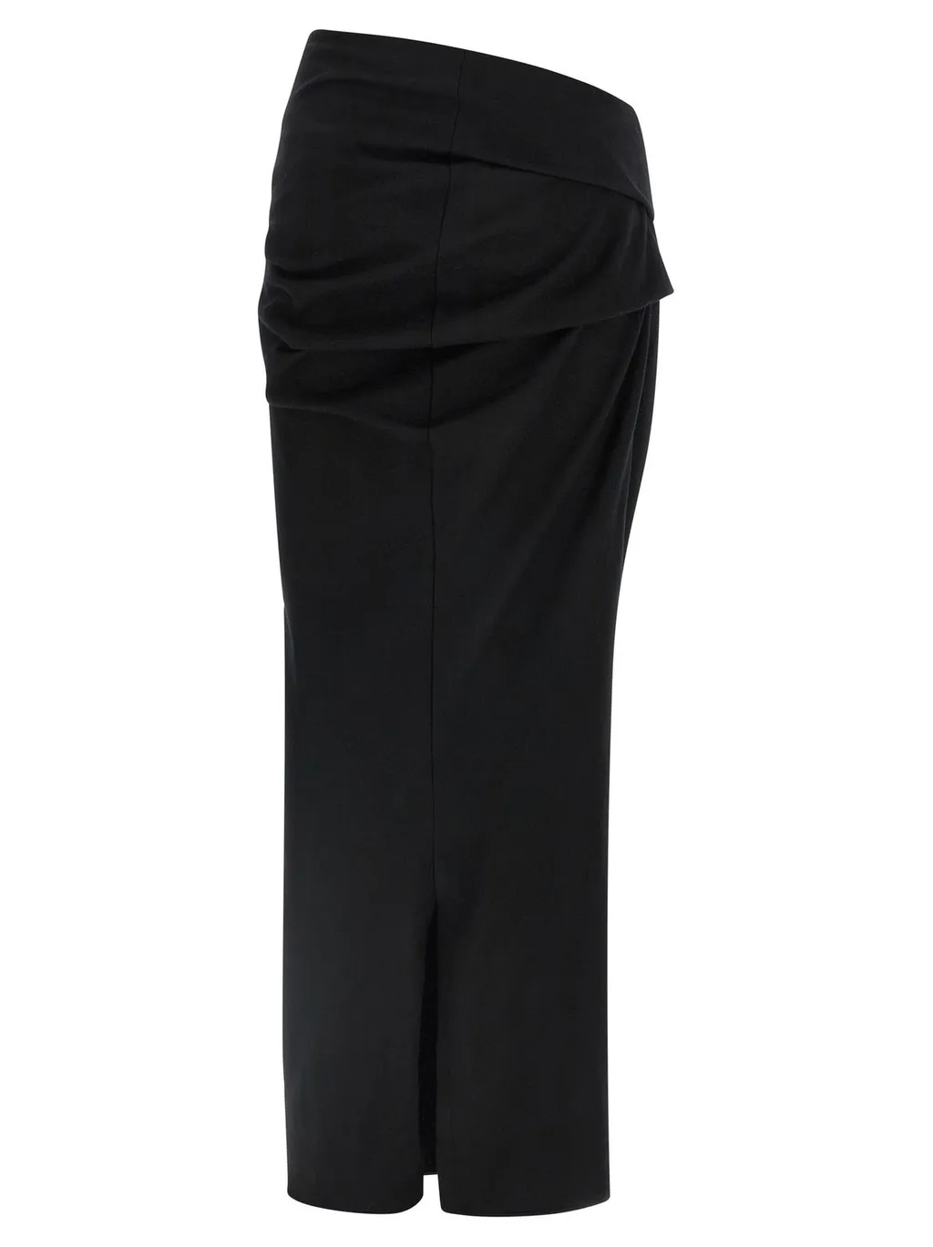 Draped Midi Skirt