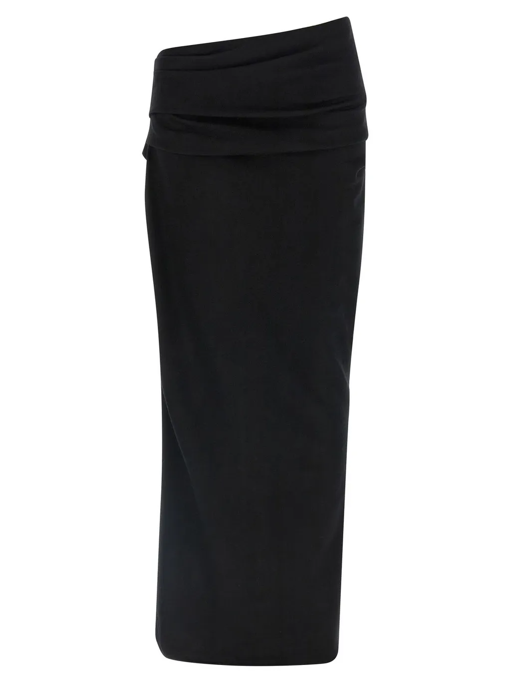 Draped Midi Skirt