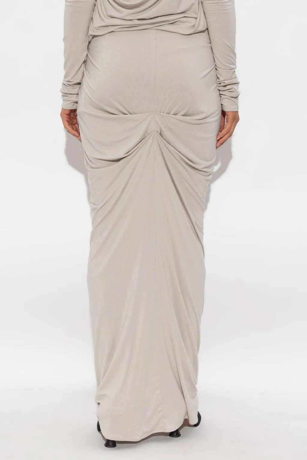 Draped Maxi Skirt