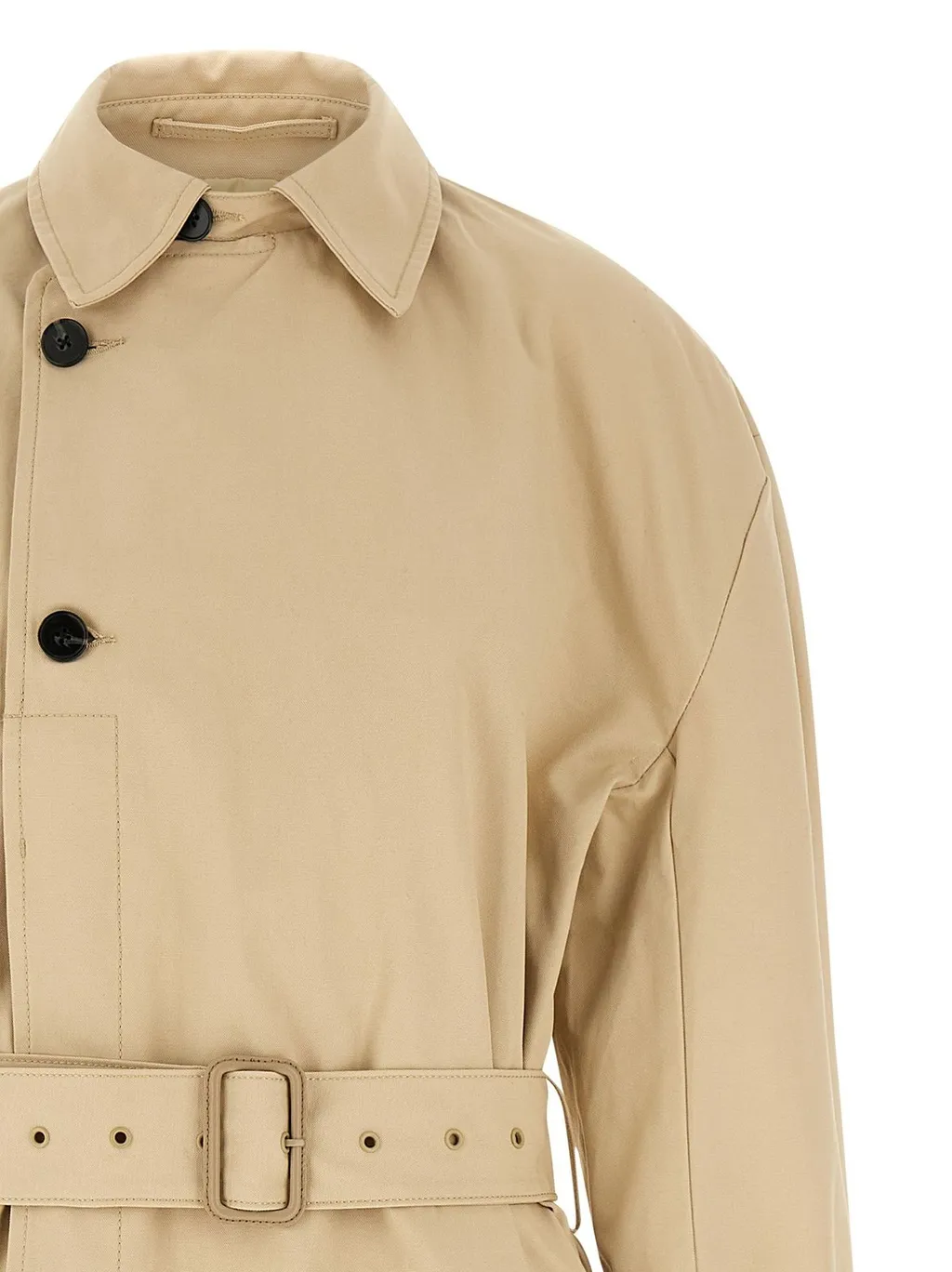 Asymmetrical Trench Coat
