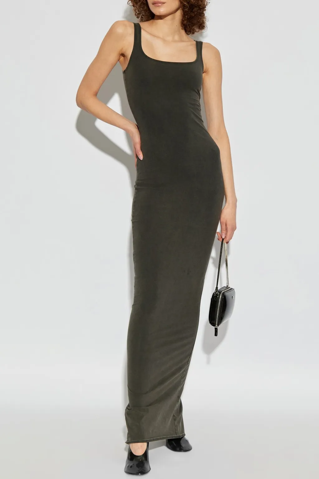 Sleek Fitted Maxi Dress