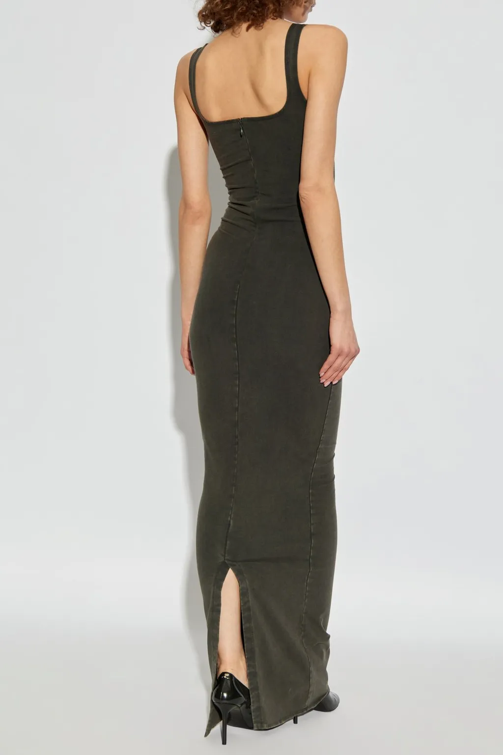 Sleek Fitted Maxi Dress