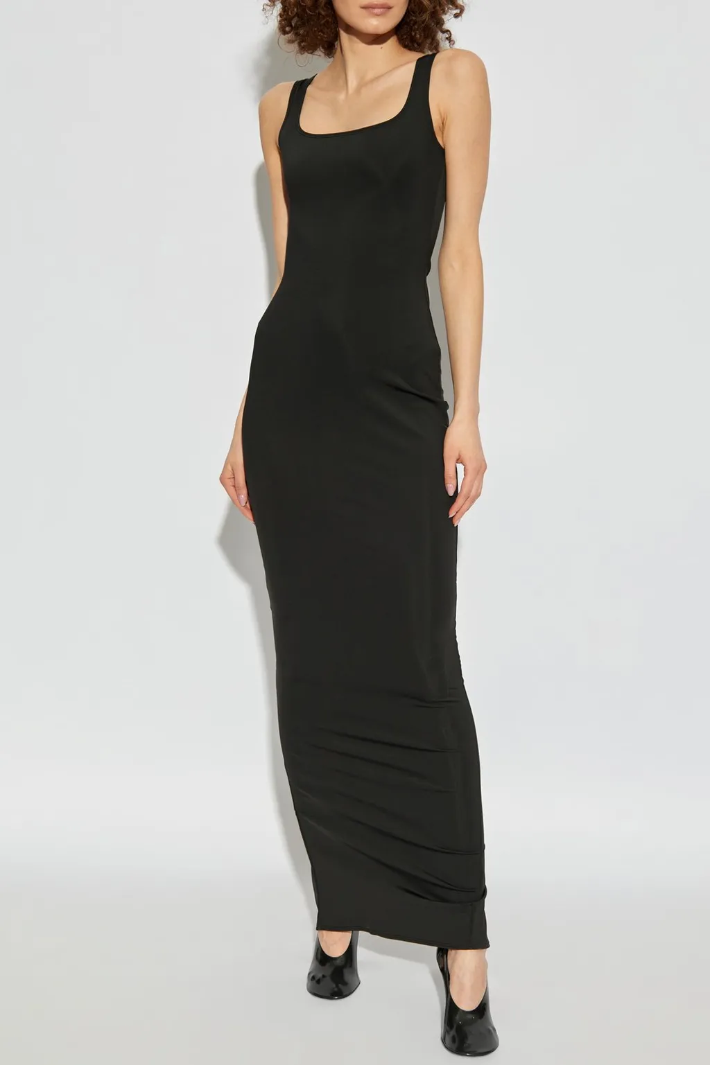 Sleek Fitted Maxi Dress