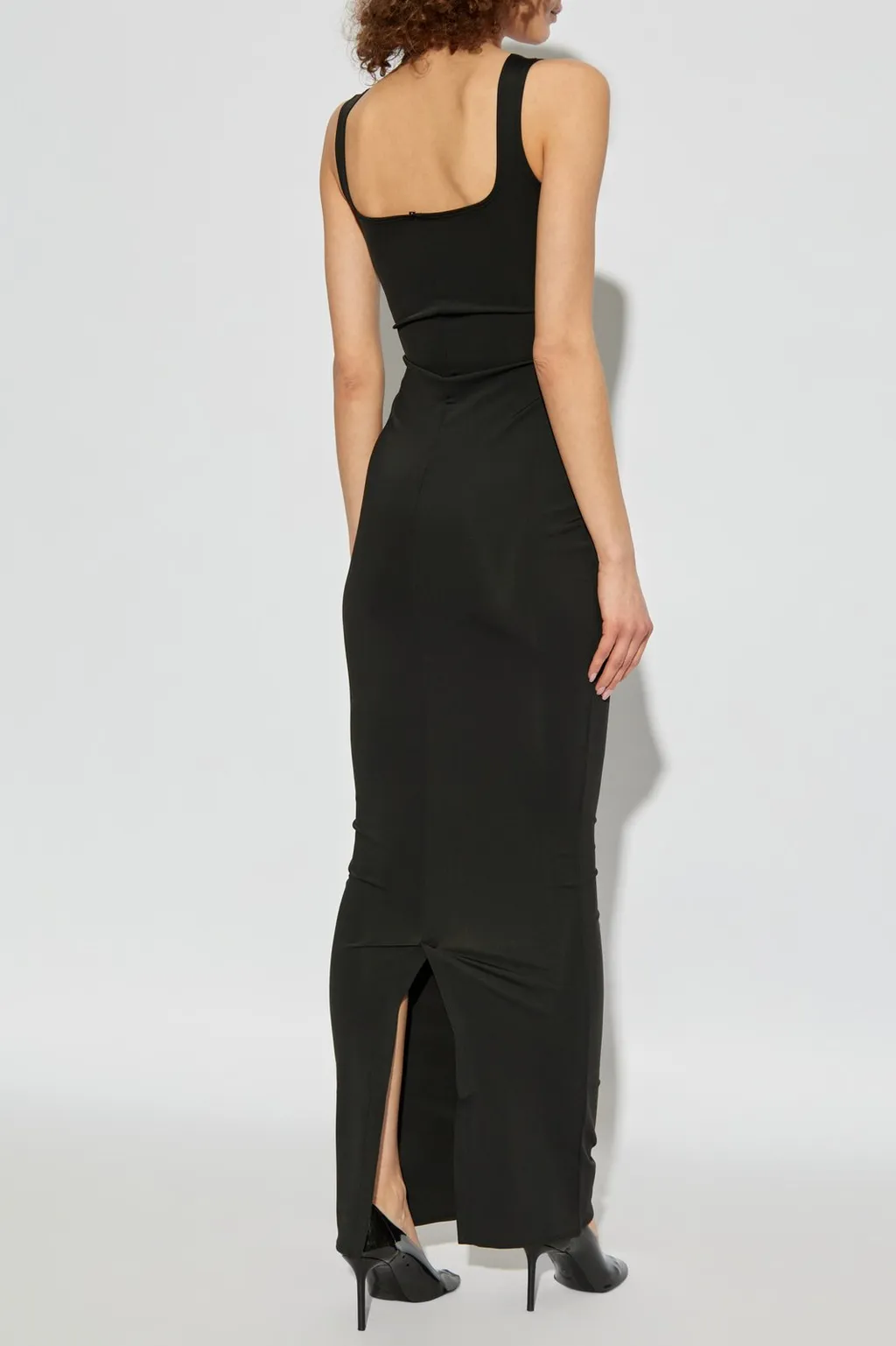 Sleek Fitted Maxi Dress