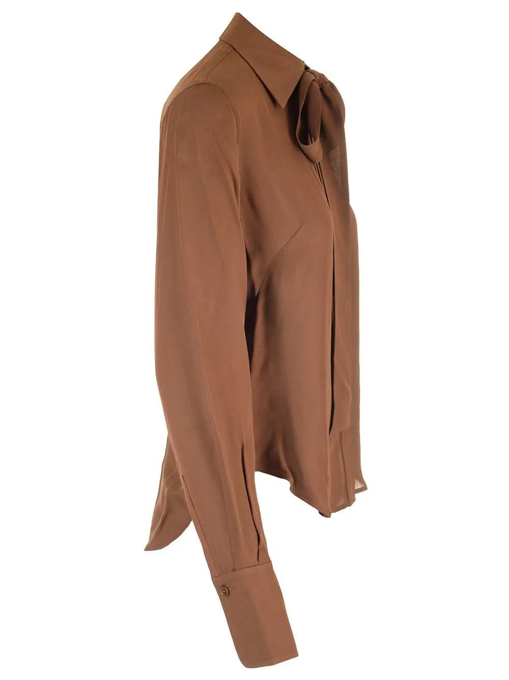 Bow Tie Long Sleeve Top
