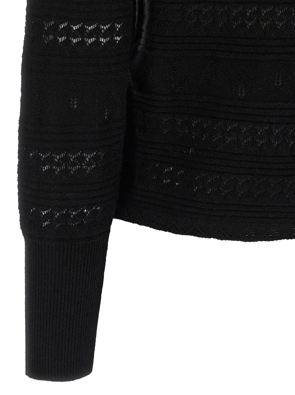 Trio Openwork Cardigan