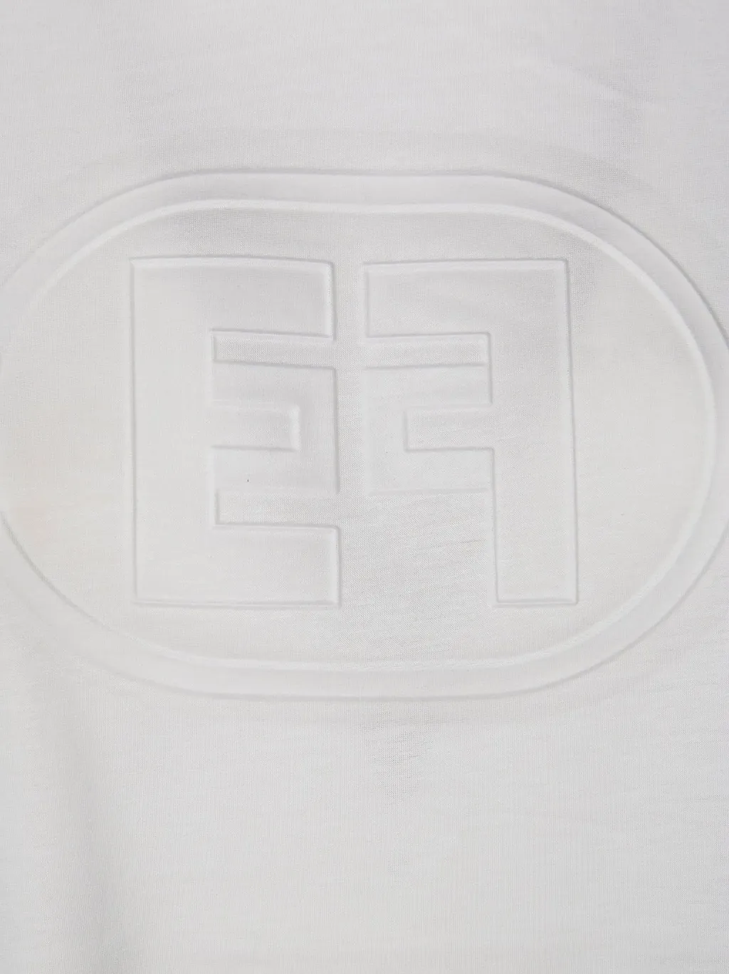 Logo Embossed Jersey T-Shirt