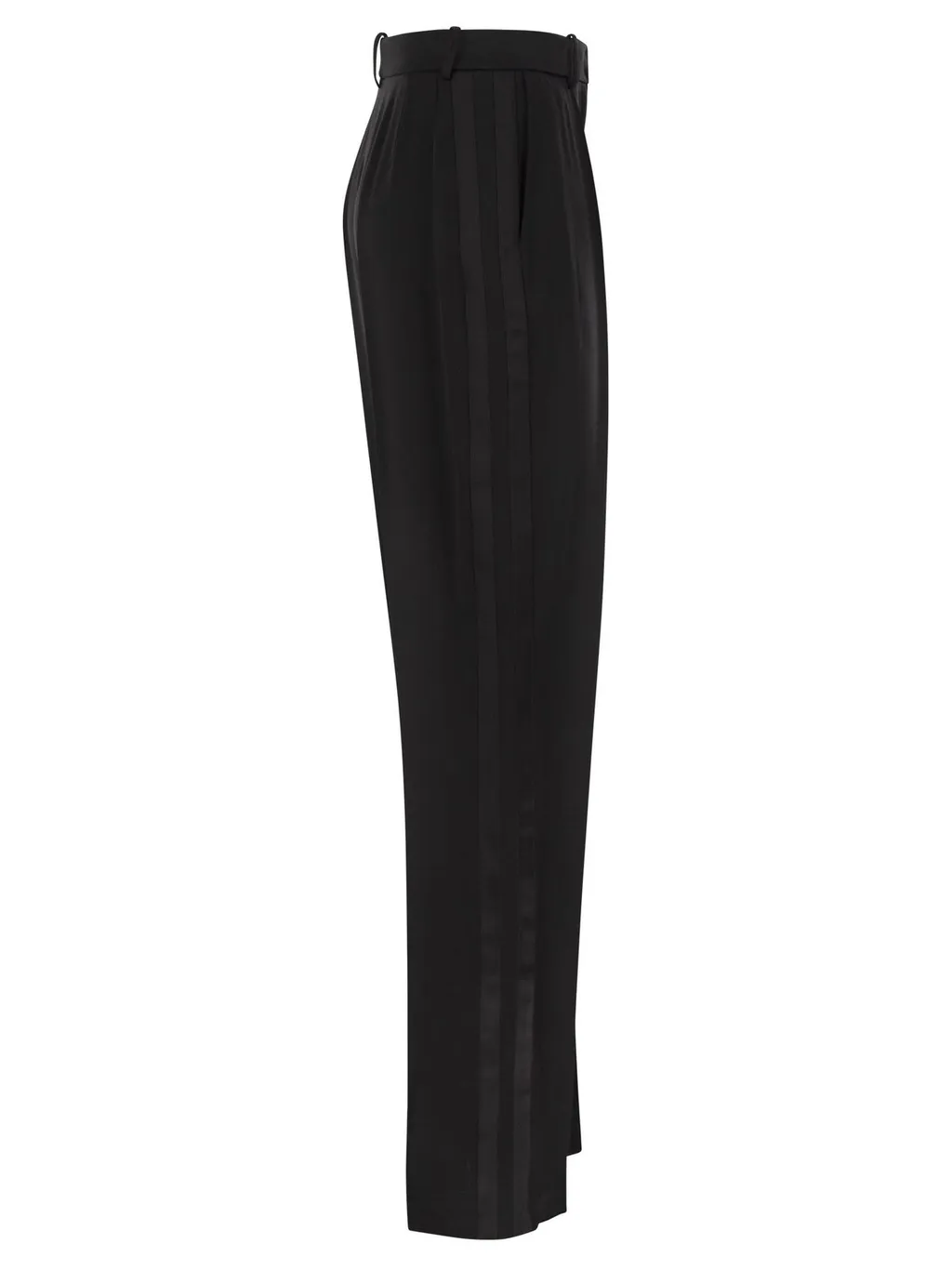 Straight Enver Satin Trousers