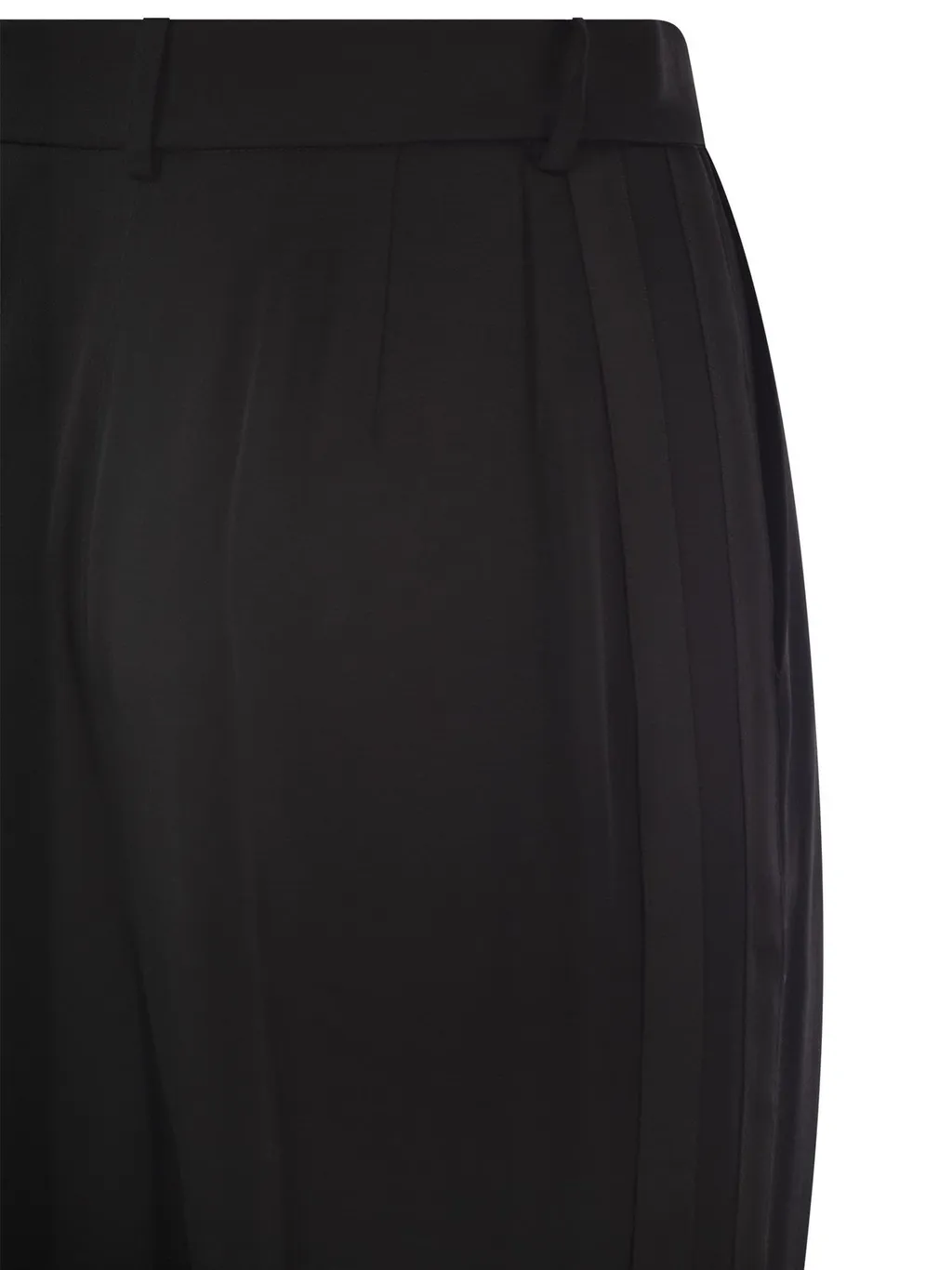 Straight Enver Satin Trousers
