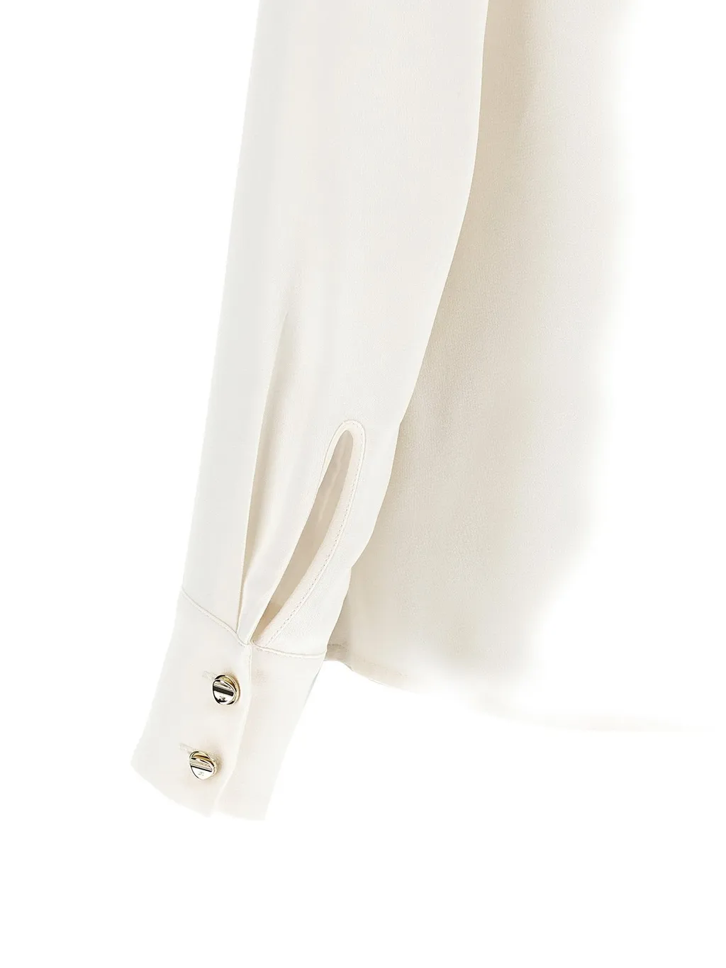 Laced Long-Sleeved Blouse
