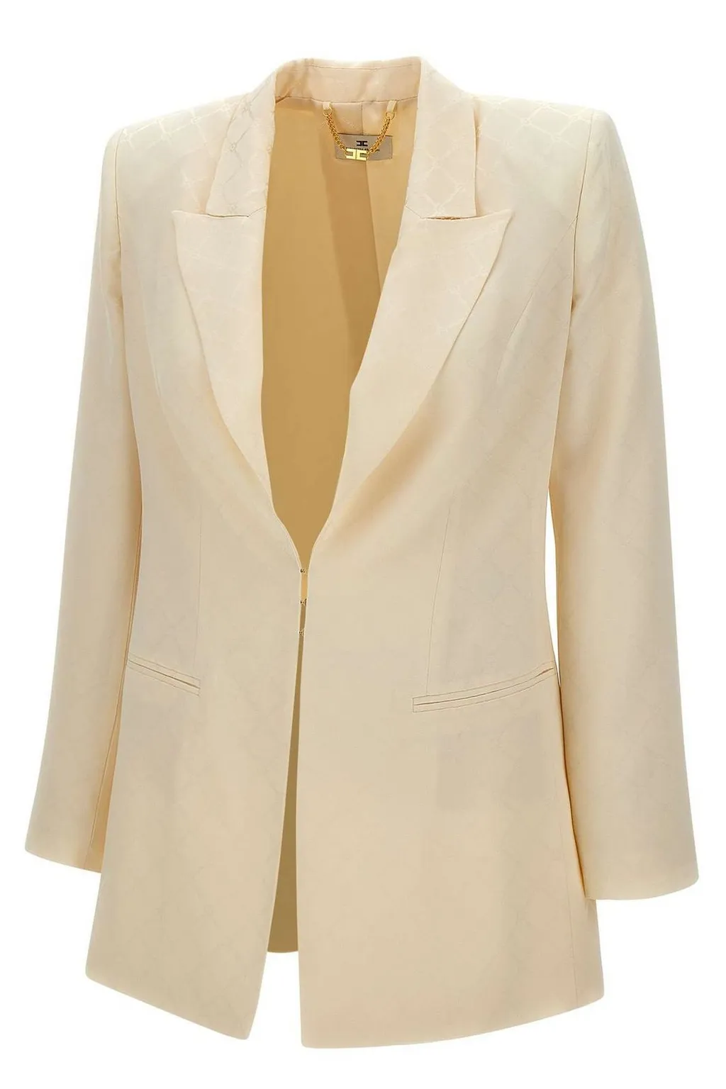 Diamond Jacquard Satin Jacket