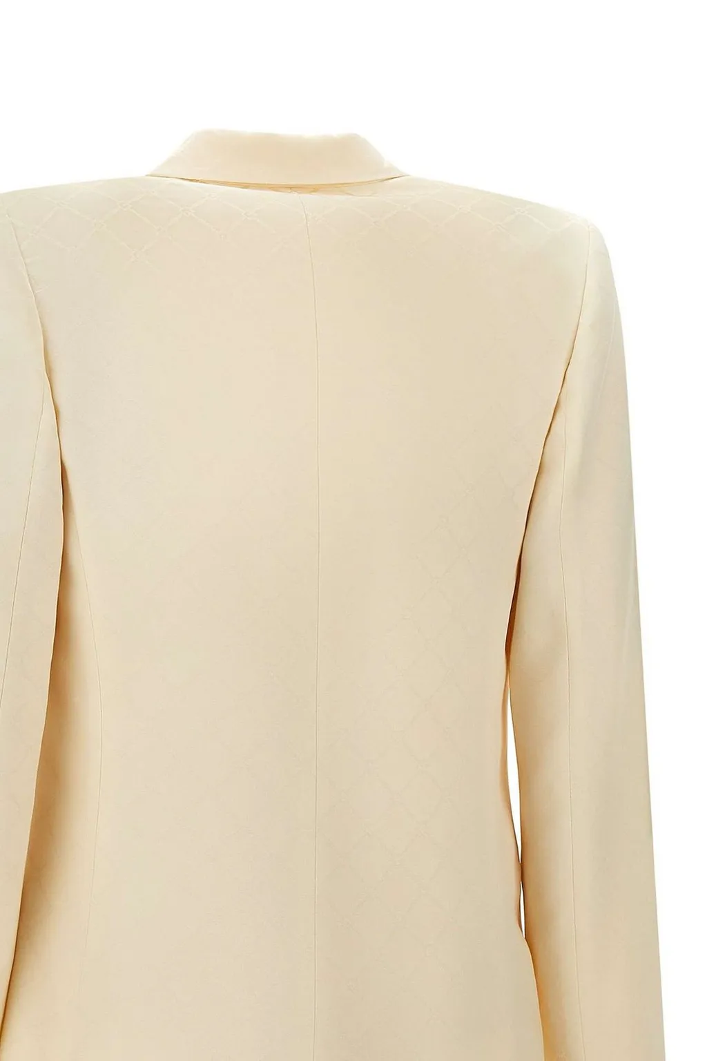 Diamond Jacquard Satin Jacket