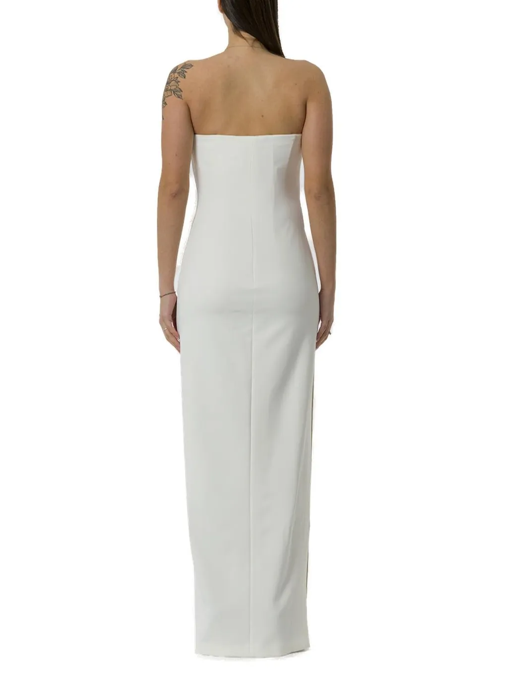 Lightweight Double Layer CrÊPe Red Carpet Dress