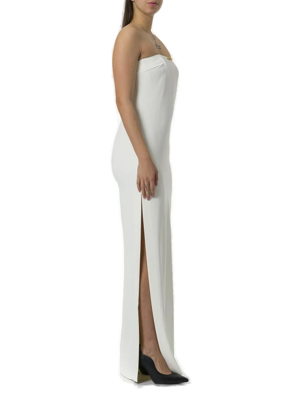 Lightweight Double Layer CrÊPe Red Carpet Dress