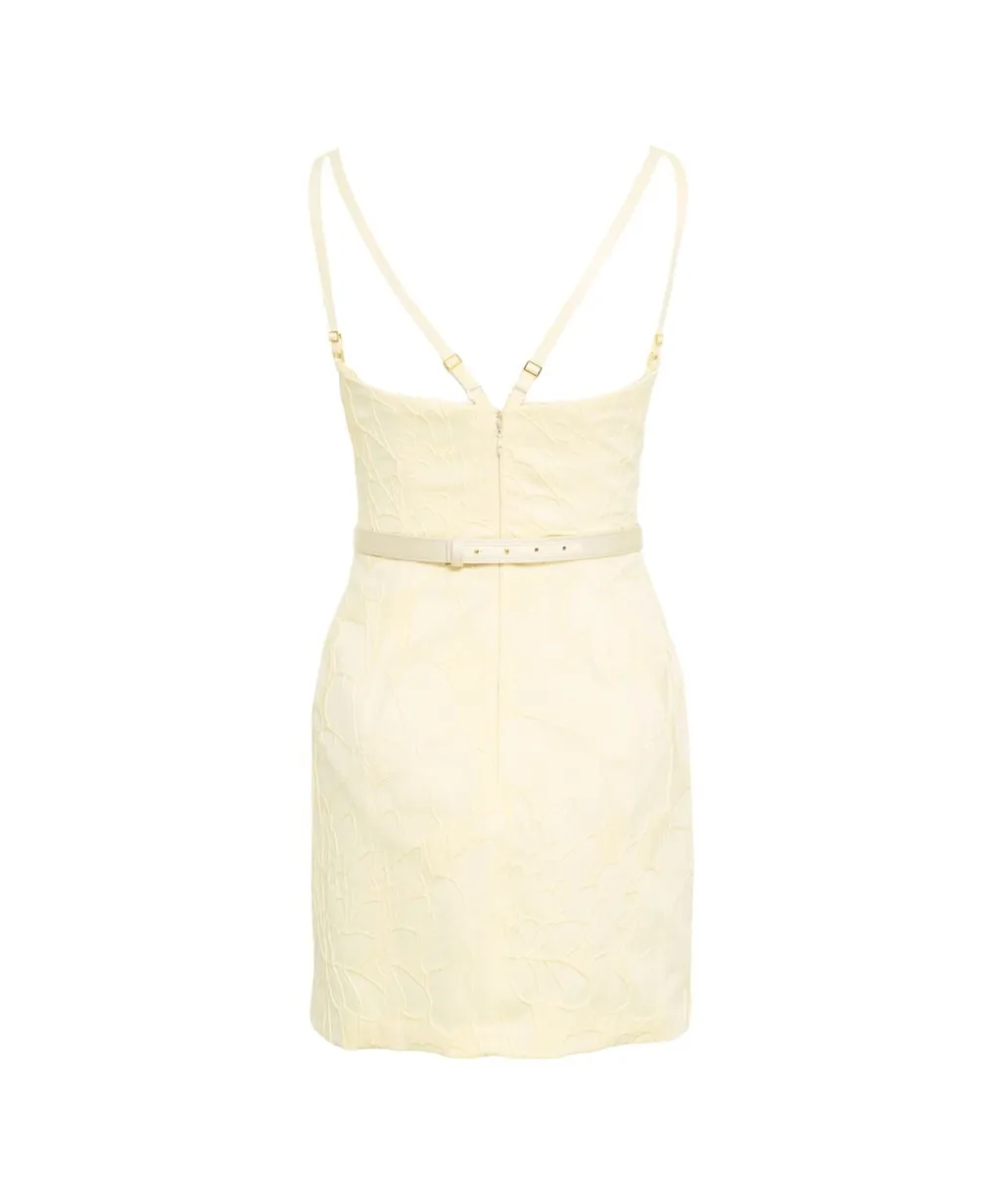 Floral Jacquard Dress