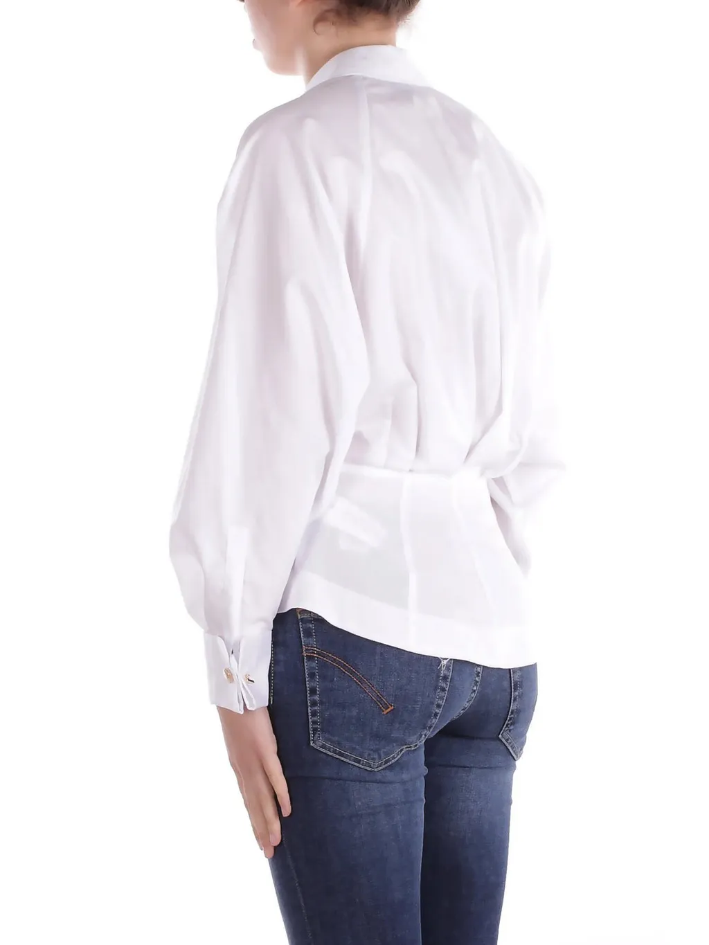 Floral Embroidered Poplin Shirt