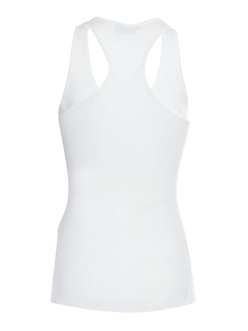 Breast Pocket Micro-Ribbed Tank Top