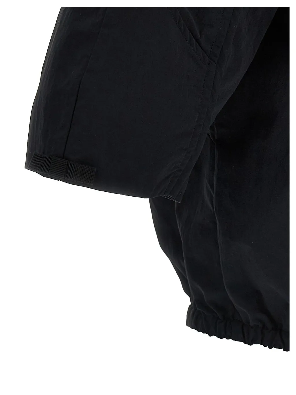 Button-Up Cropped Blouse