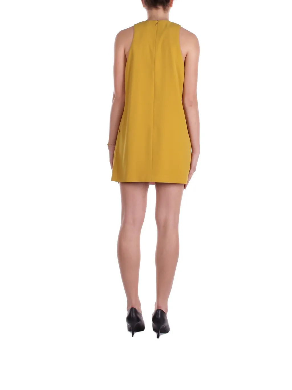 Two-Tone CrÊPe Dress