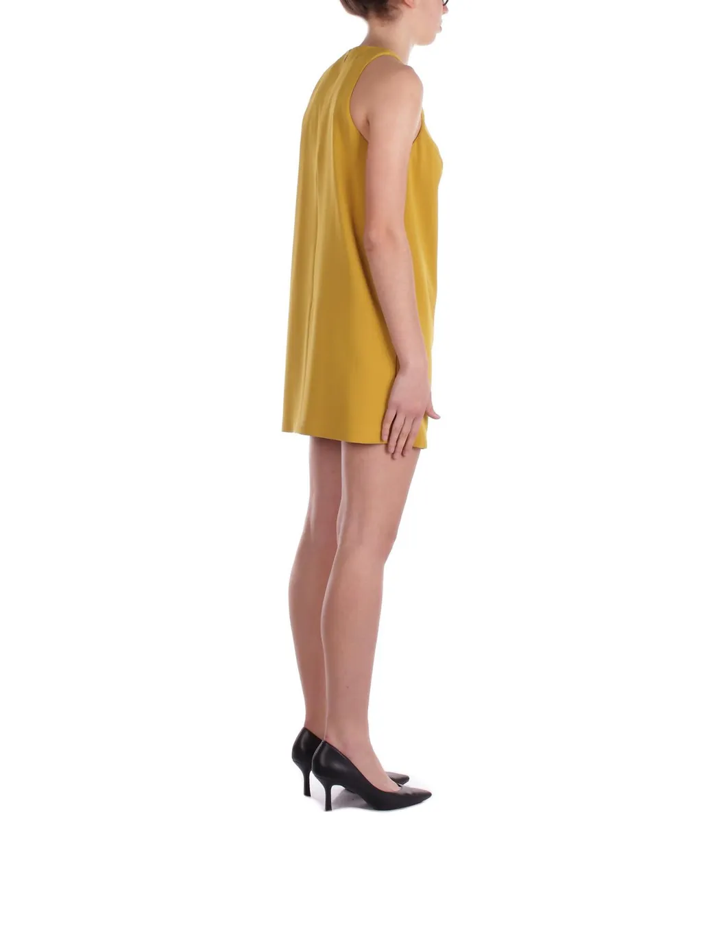 Two-Tone CrÊPe Dress