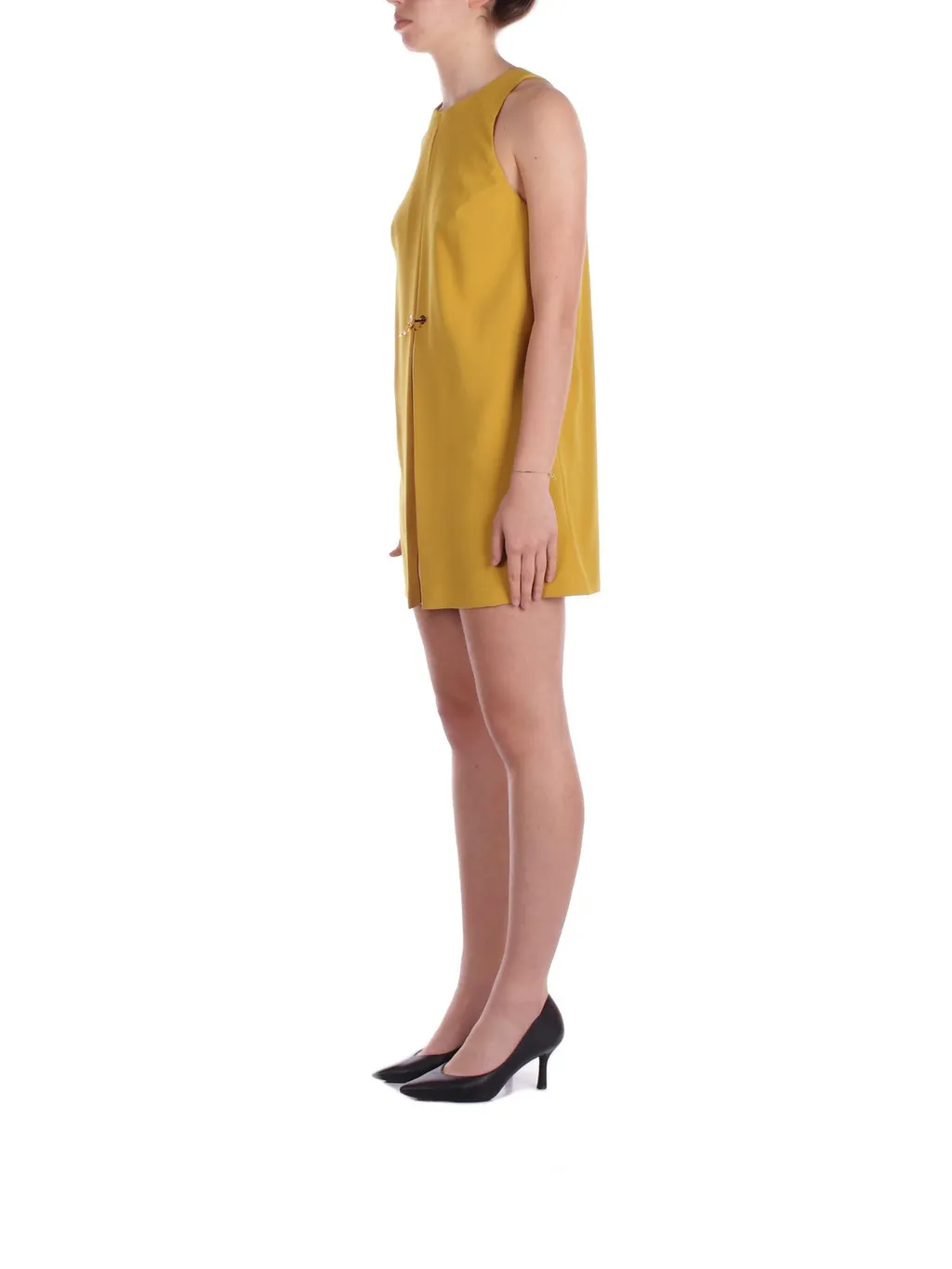 Two-Tone CrÊPe Dress