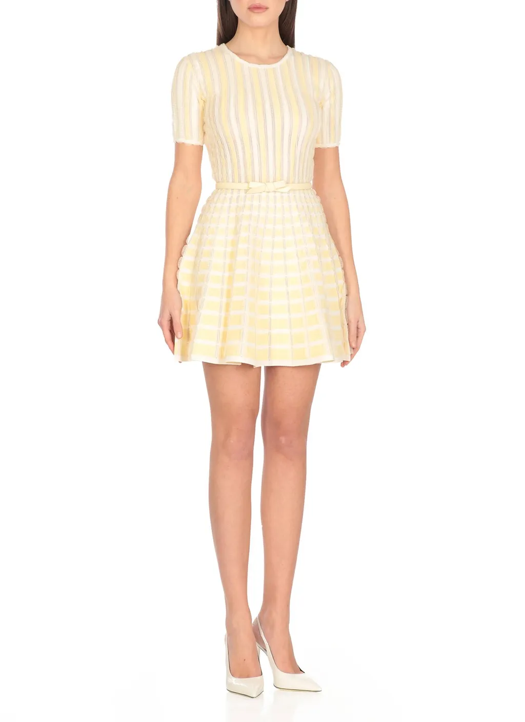 Micro Ruffles Dress