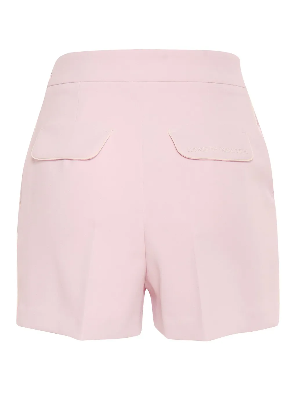 Contrast Piping CrÊPe Shorts