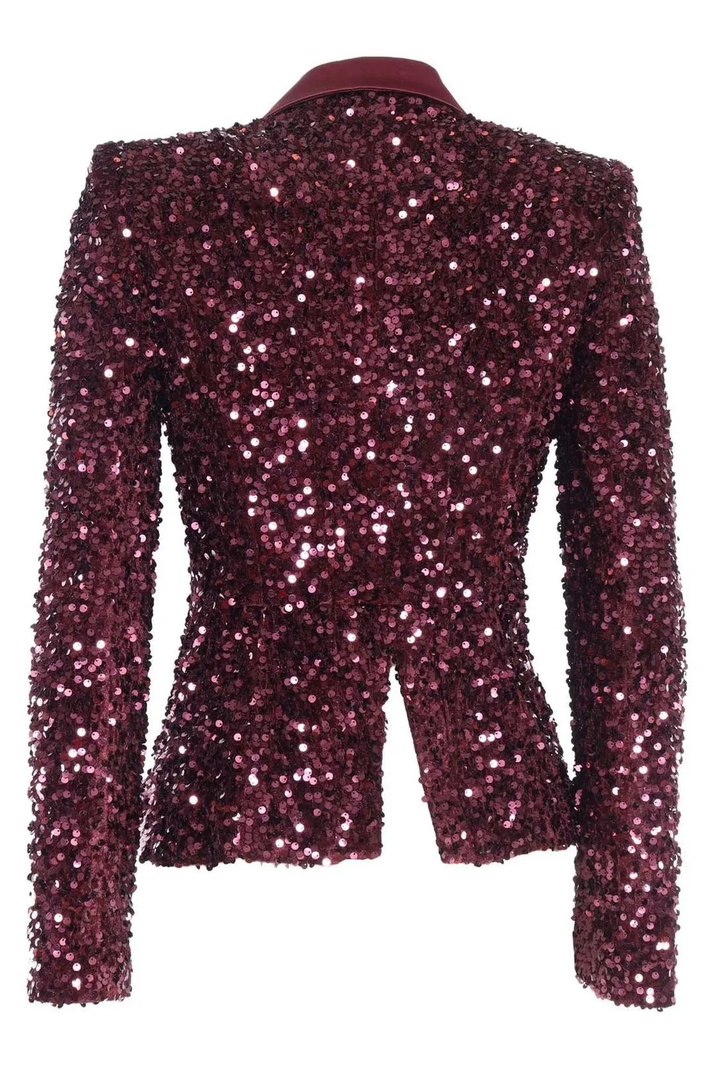 Double Breasted Sequin Embellished Blazer