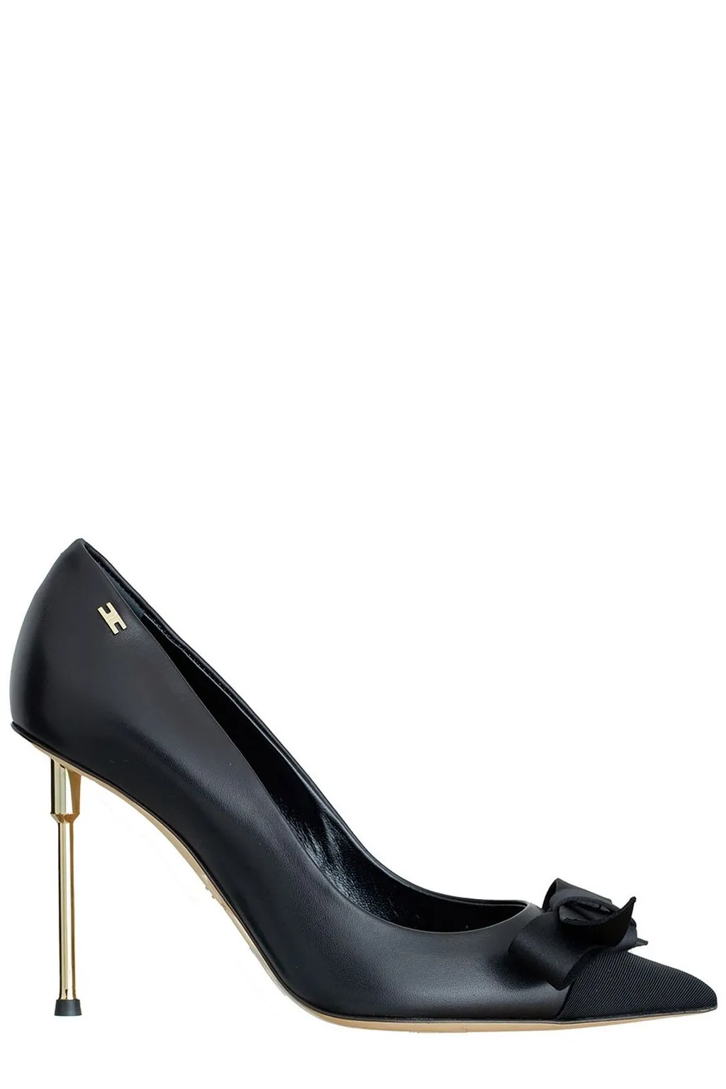 Satin Bow Pumps