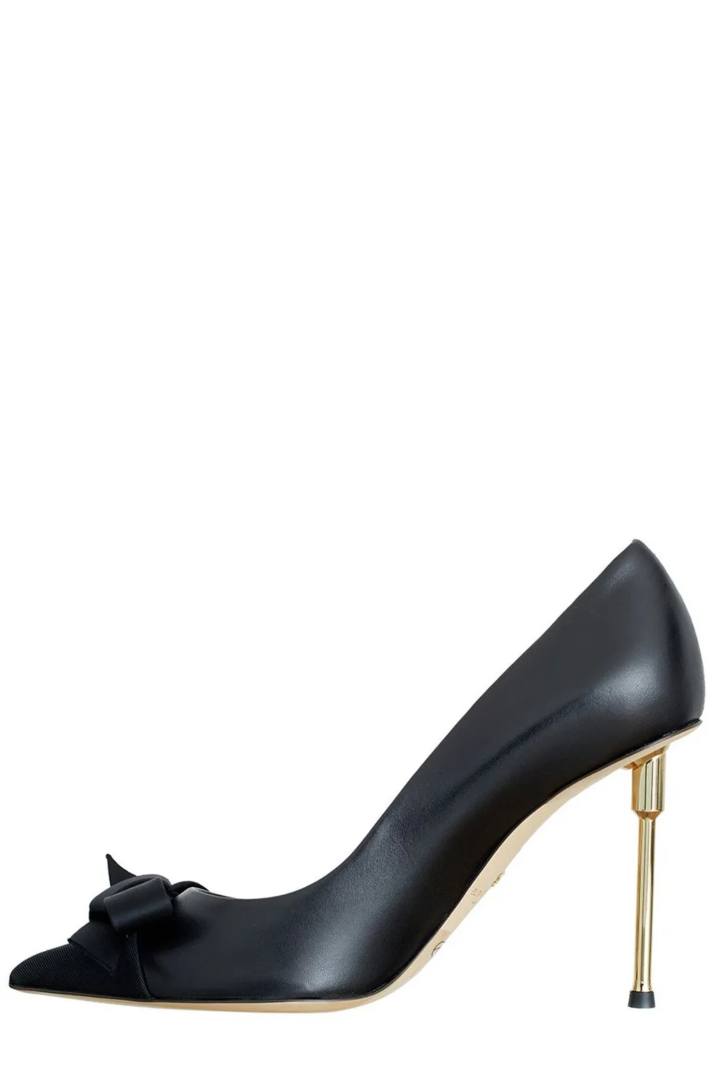 Satin Bow Pumps