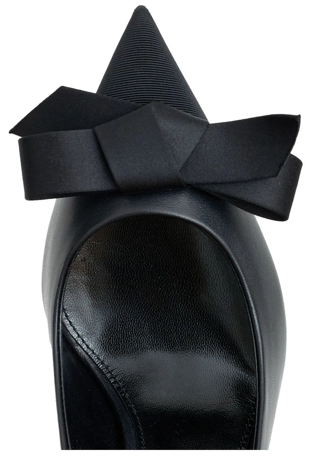 Satin Bow Pumps