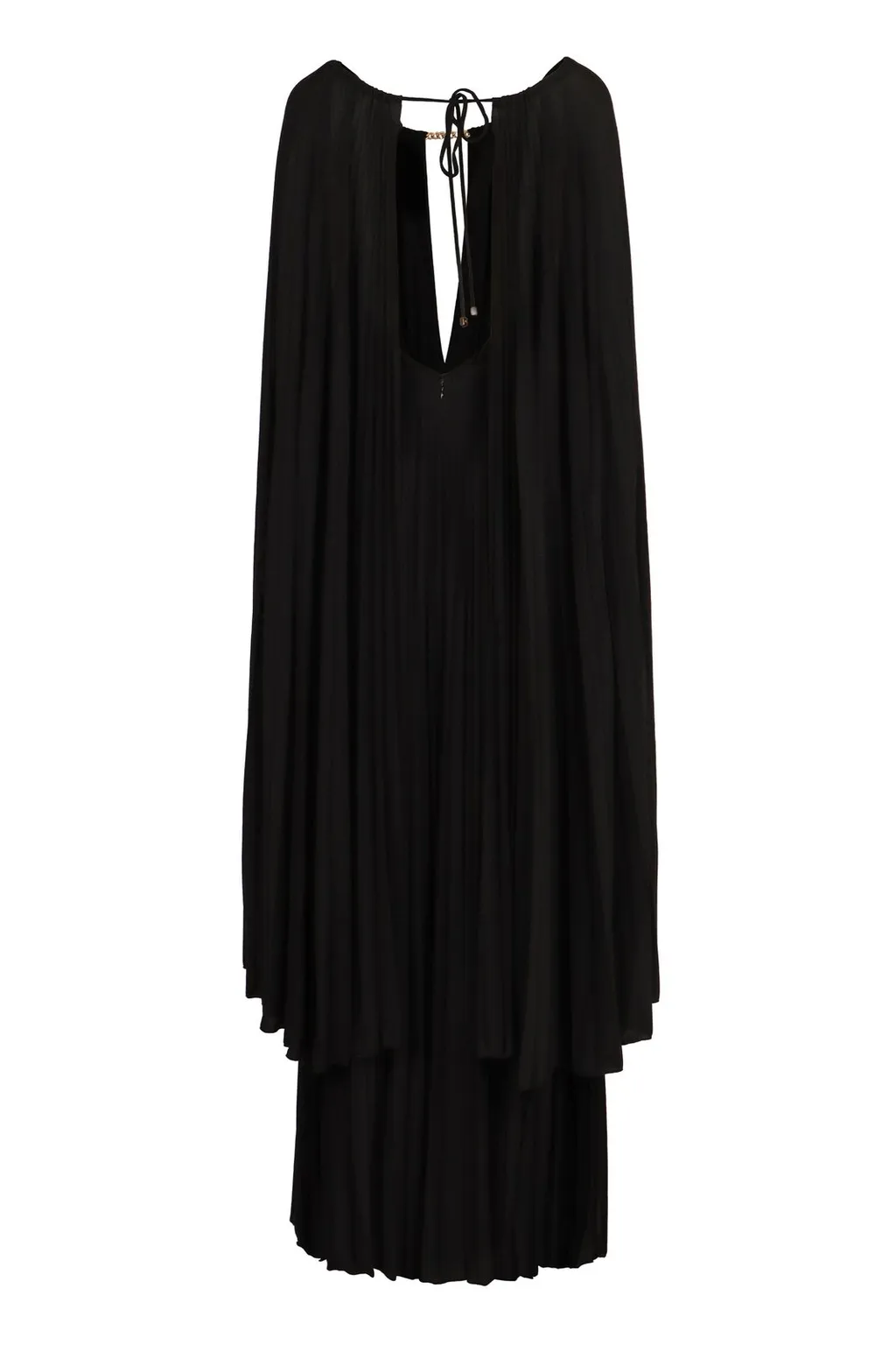 Bow-Detailed Red Carpet Dress