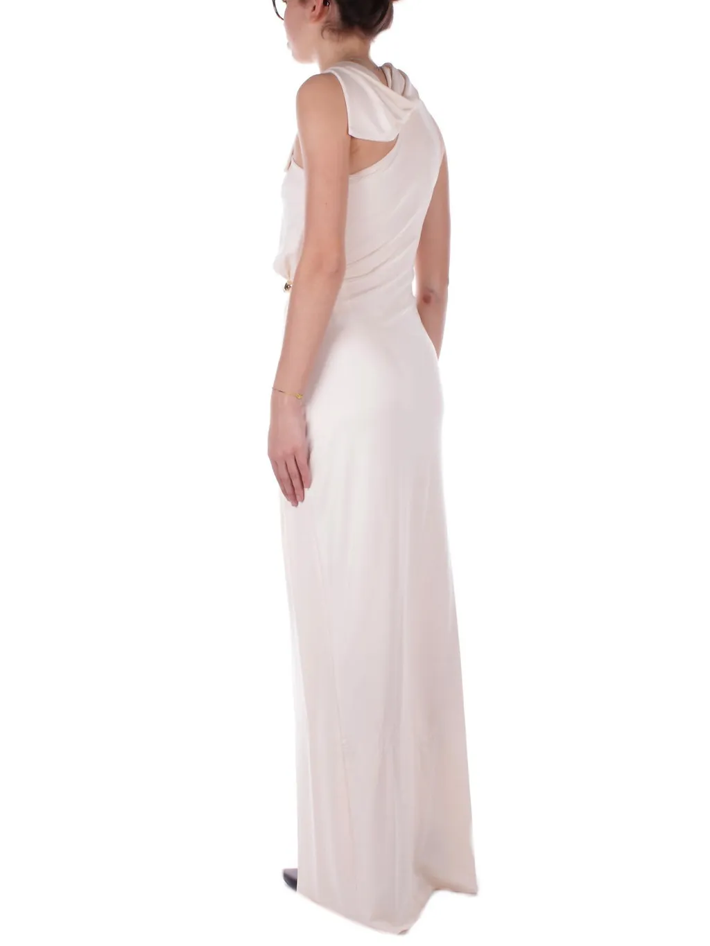 Red Carpet Jersey Asymmetric Dress
