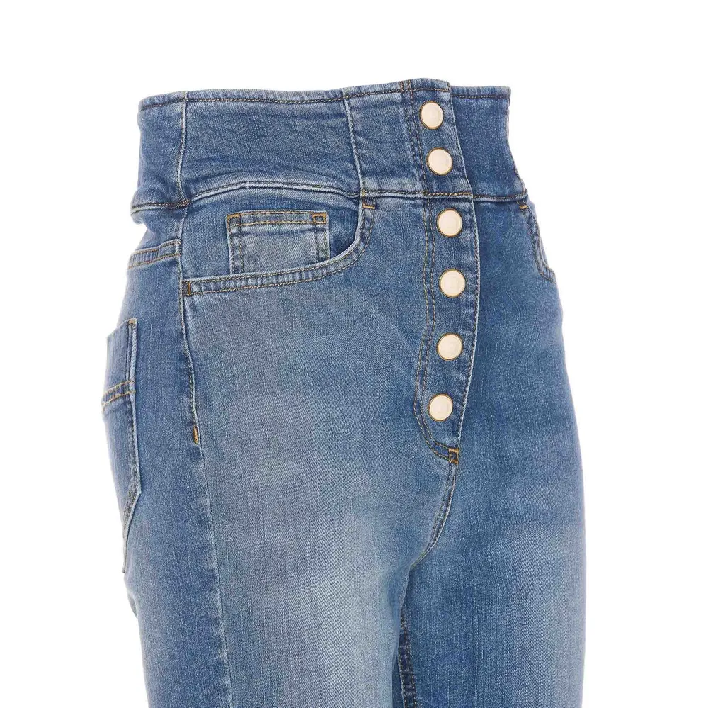 High-Waisted Skinny Jeans