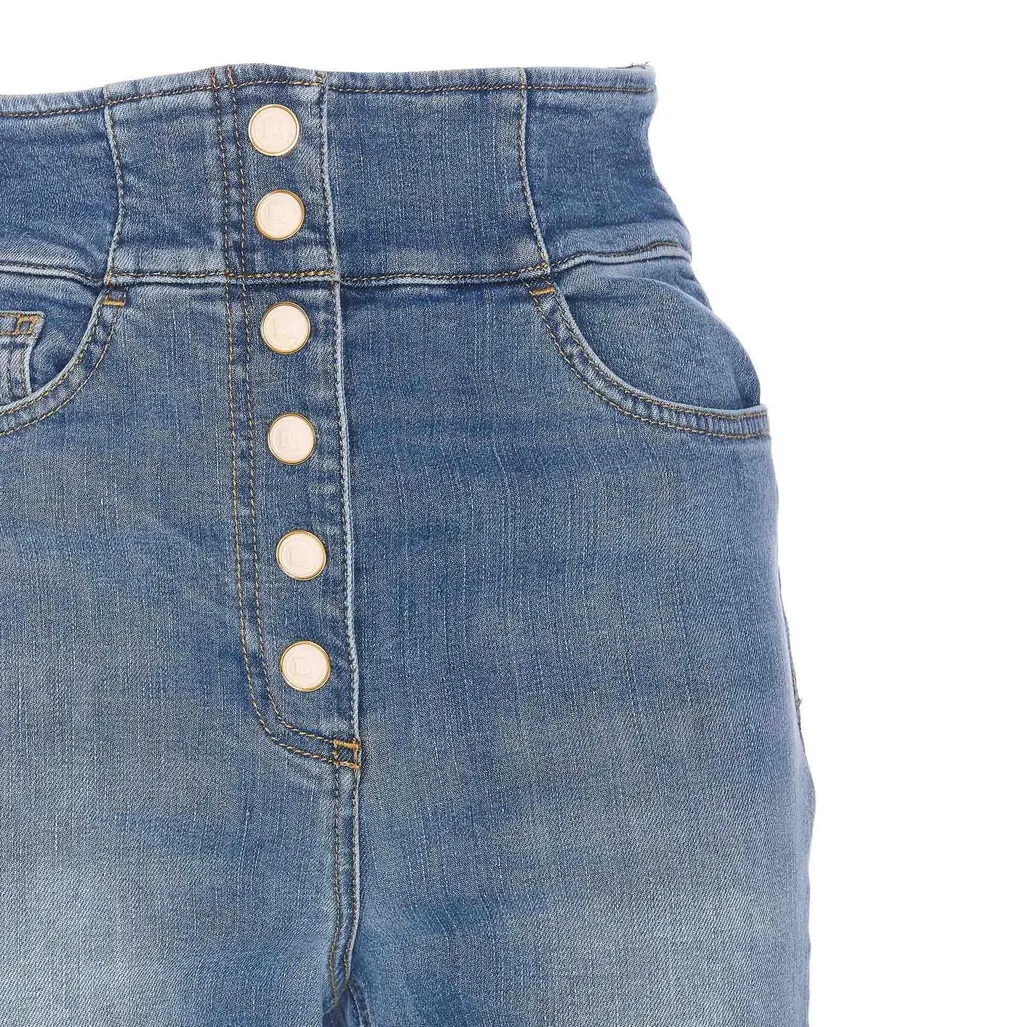 High-Waisted Skinny Jeans