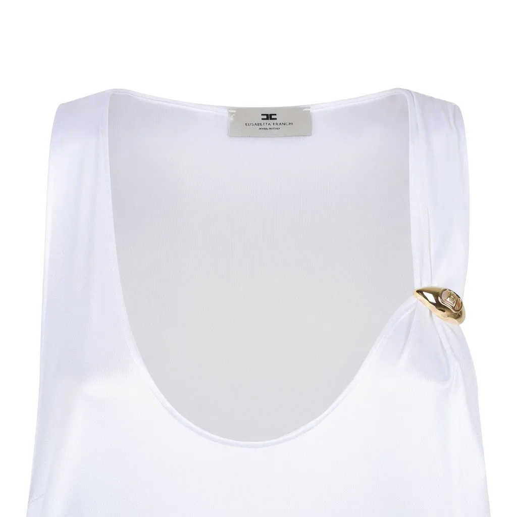 Shiny Jersey Tank Top