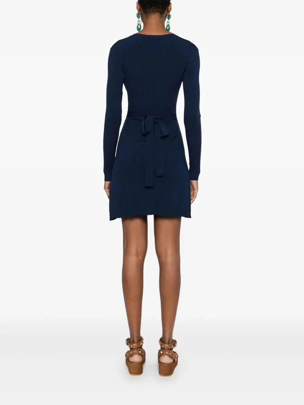 Wrap Knit Dress